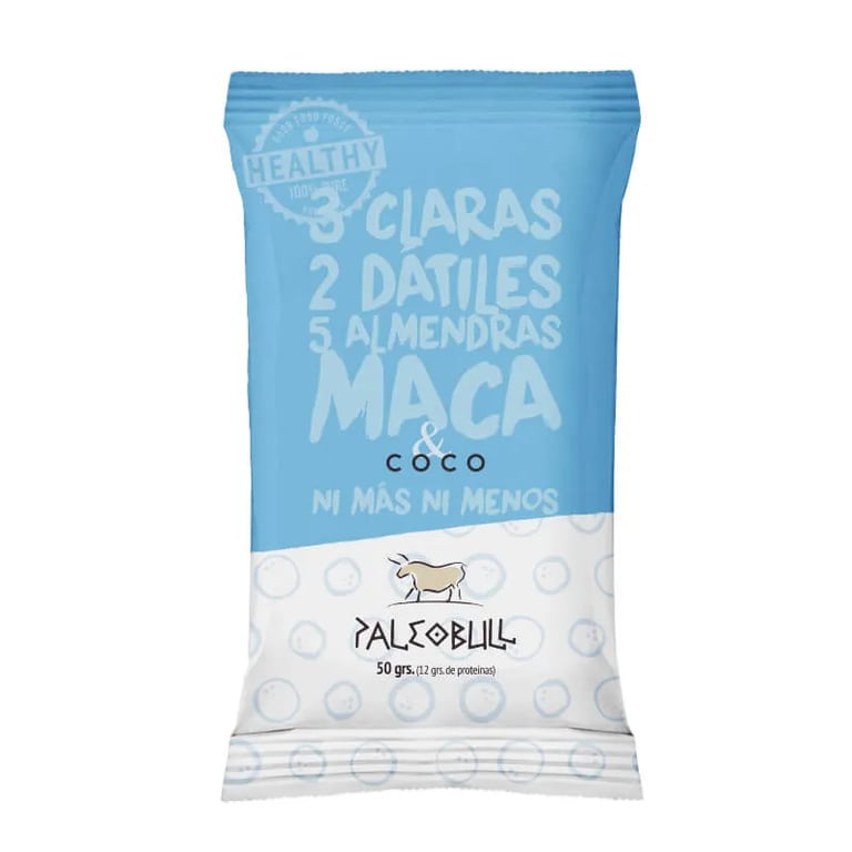 PALEOBULL BARRITA DE COCO Y MACA