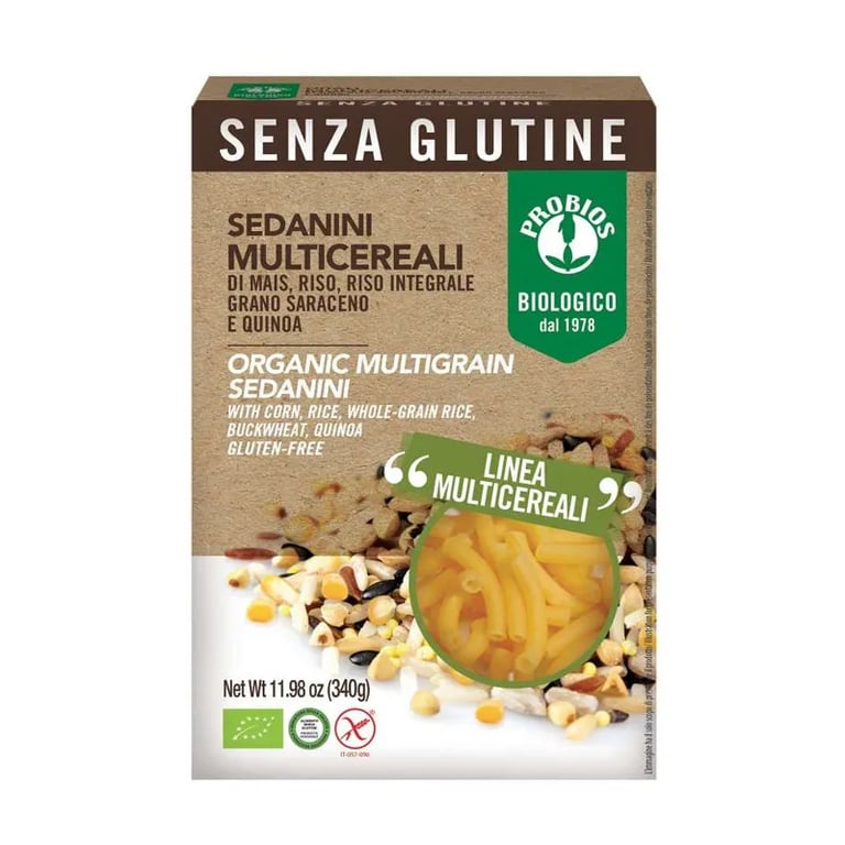 Sedanini Multicereal Sin Gluten Bio