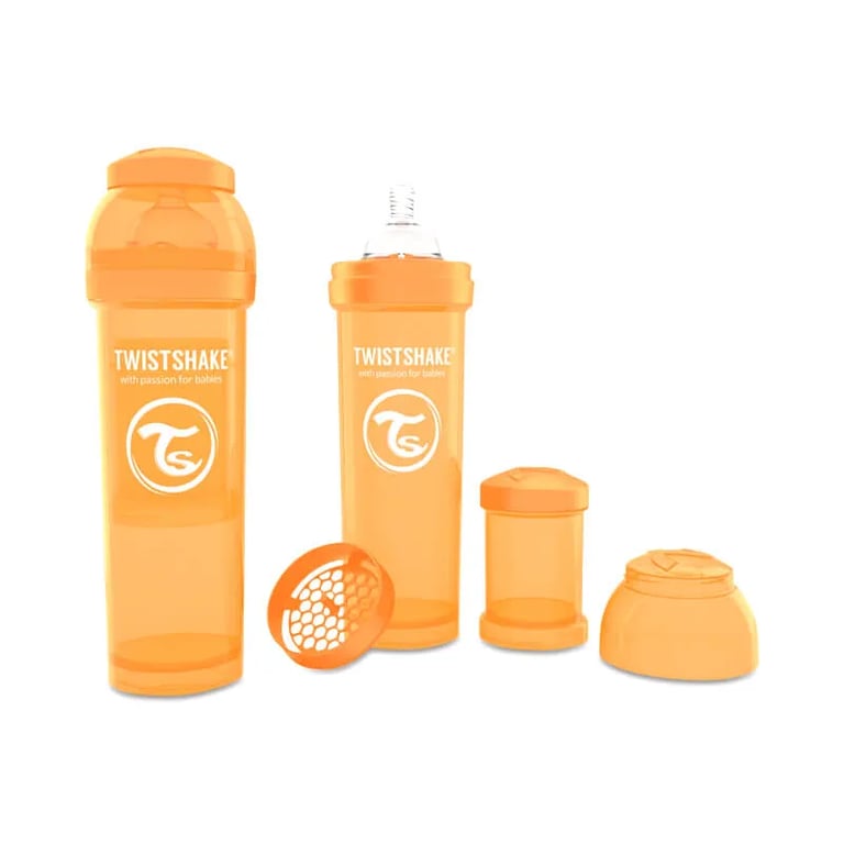 BIBERÓN ANTICÓLICO NARANJA 330ml