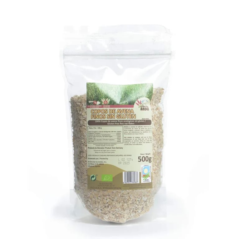 Fijne havervlokken zonder gluten