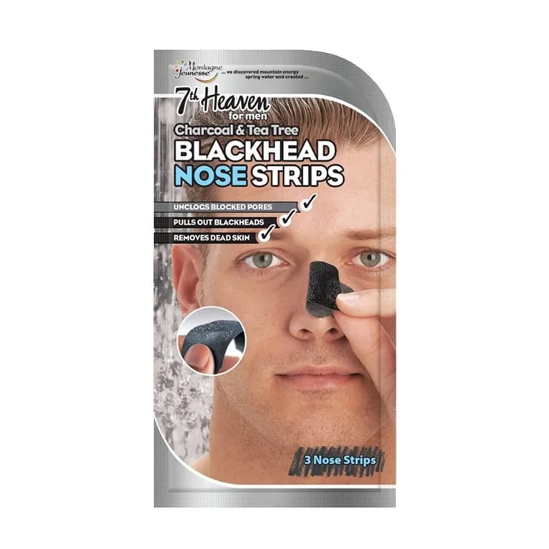 For Men Black Head Nose Strips