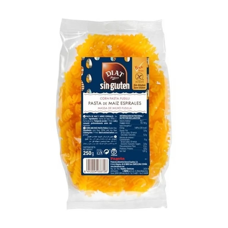 Pâtes en Spirales de Maïs