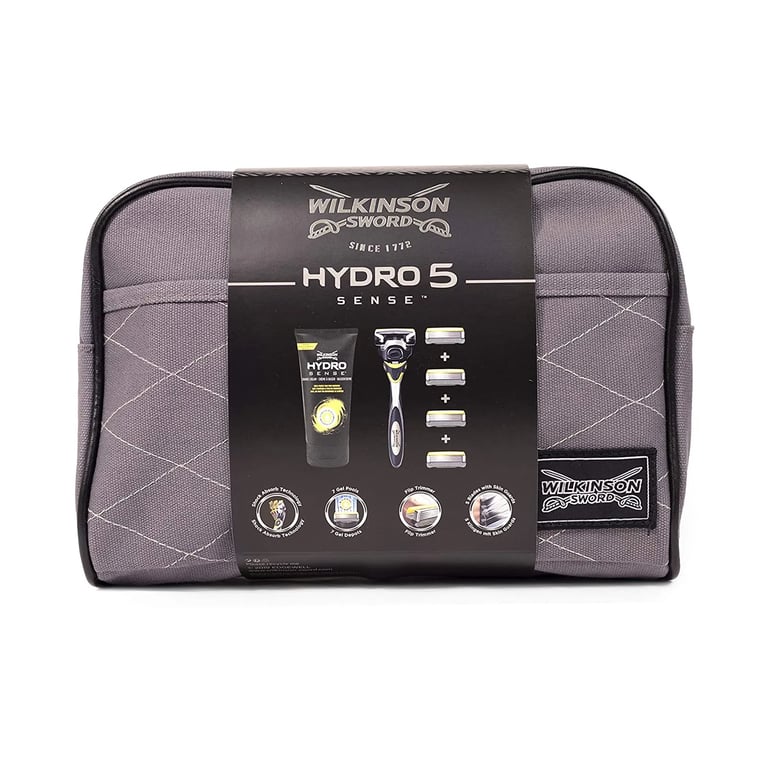 Wilkinson Sword Hydro 5 + Crema Hydro Sense + 4 Ricambi