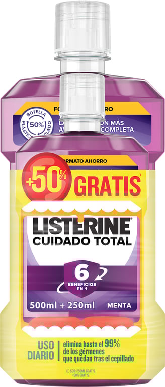 Total Care Mundspülung Set 500ml + 250ml