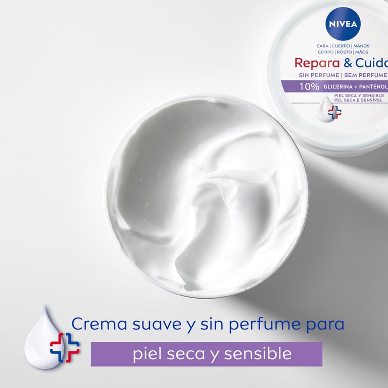 Repara & Cuida Creme 10% Glicerina E Pantenol 400 ml da Nivea
