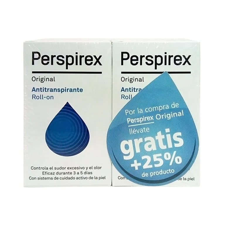 PERSPIREX ORIGINAL ROLL-ON ANTI-TRANSPIRANT + 25 % OFFERT