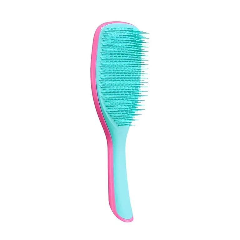 The Wet Detangler Large Pink Turquoise