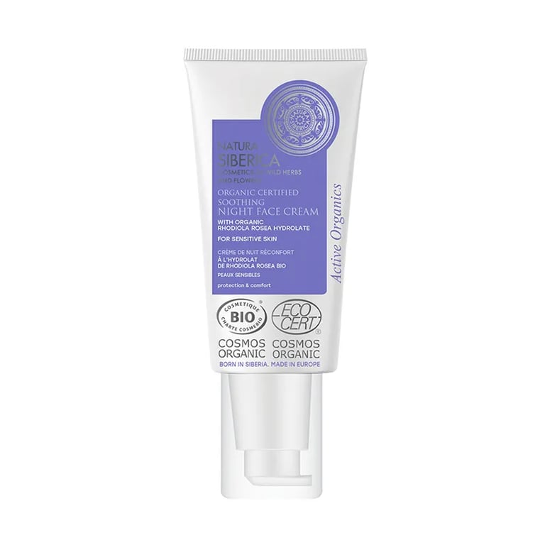 Crema Notte Lenitiva Per Il Viso Bio