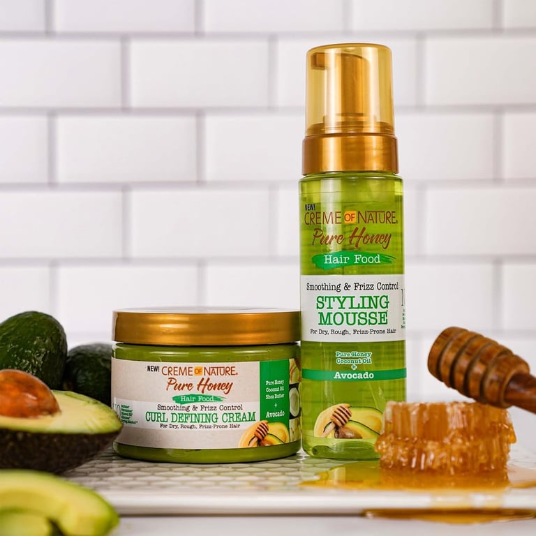 Pure Honey Hair Food Aguacate Rizos - imagen 3 de 8