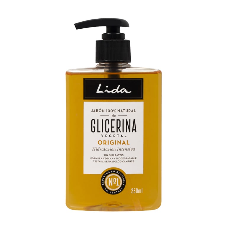 Sabonete 100% Natural Mãos Glicerina 250 ml