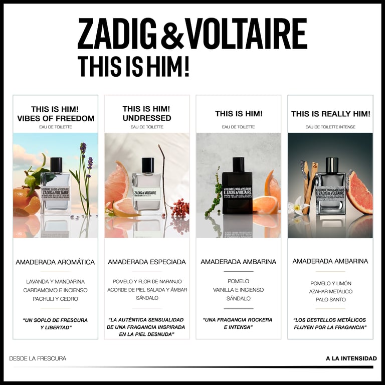 This Is Him! Undressed EDT 50 ml de Zadig & Voltaire - imagen 8 de 9