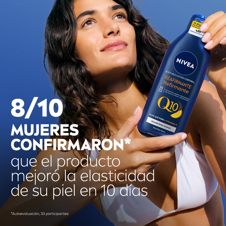 Q10+ Straffende Body Milk Trockene Haut 400 ml von Nivea