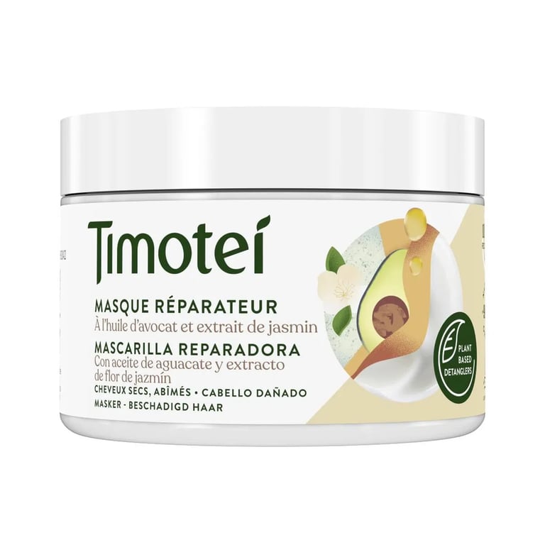 Herstellende masker avocado-olie en jasmijn