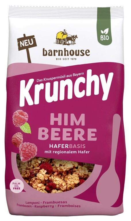 Muesli Krunchy Bio con Frambuesa