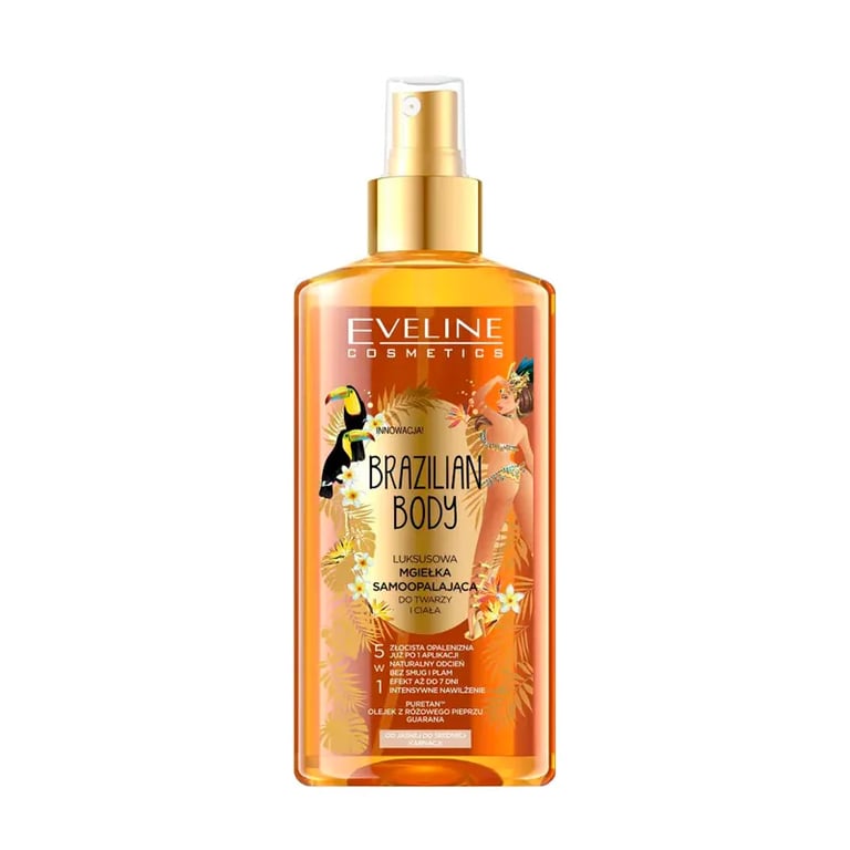 Brazilian Body Spray Zelfbruiner Gezicht en Lichaam