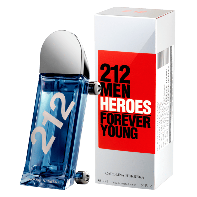 212 Men Heroes EDT 150 ml de Carolina Herrera