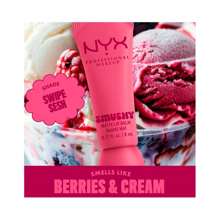 Lip Balm Smushy Matte #02 Swipe Sesh de NYX
