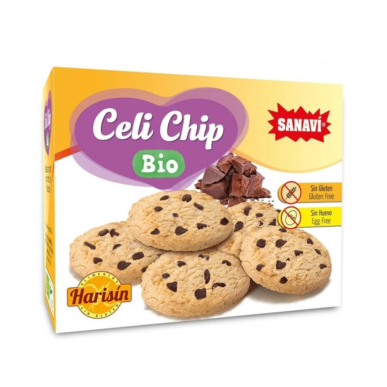 Celi Chip Biscuits Sans Gluten Avec Morceaux De Chocolat Bio