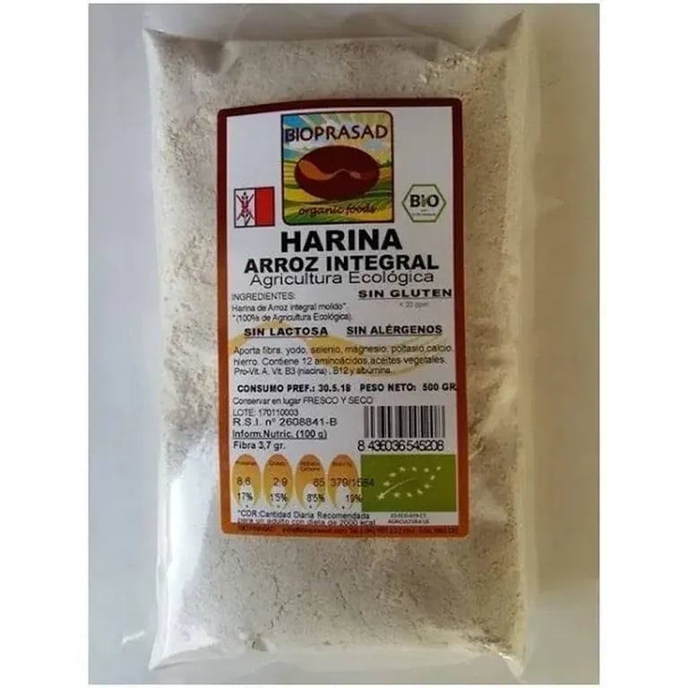 Farine De Riz Complète Sans Gluten