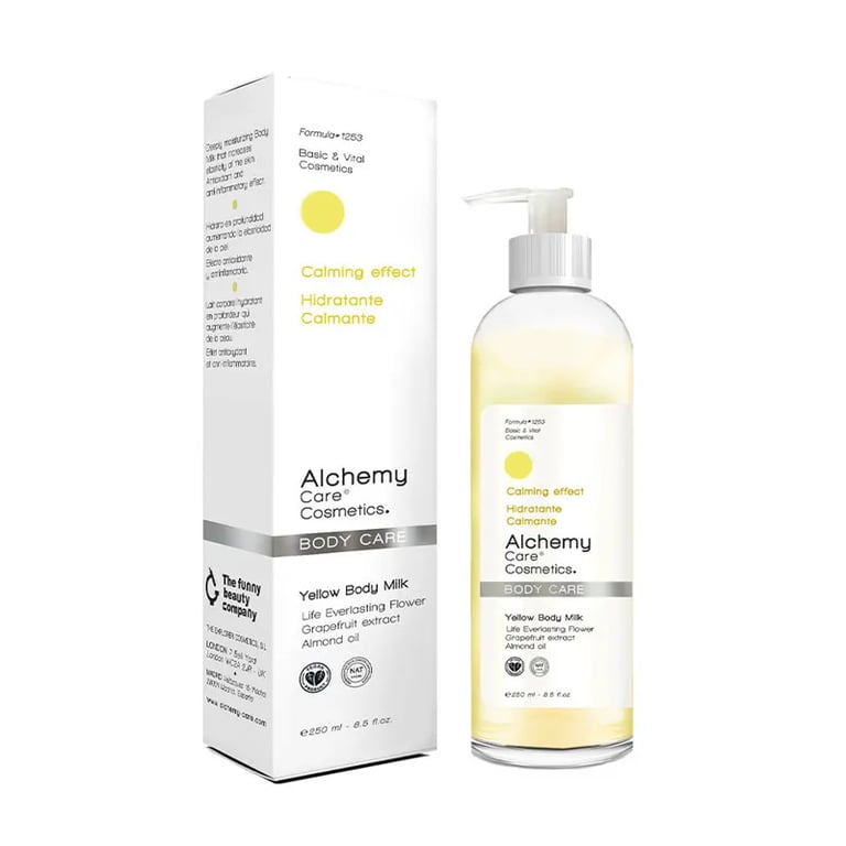 Body Care Yellow Body Milk