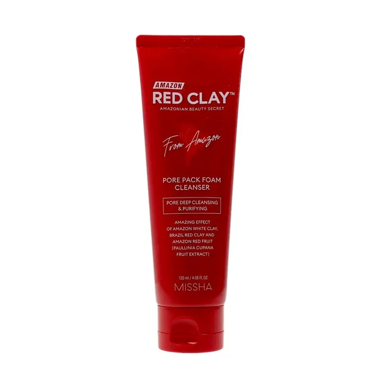 Amazon Red Clay Pore Pack Foam Cleanser
