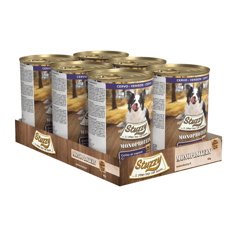 Dog Lata Monoprotein Cerf