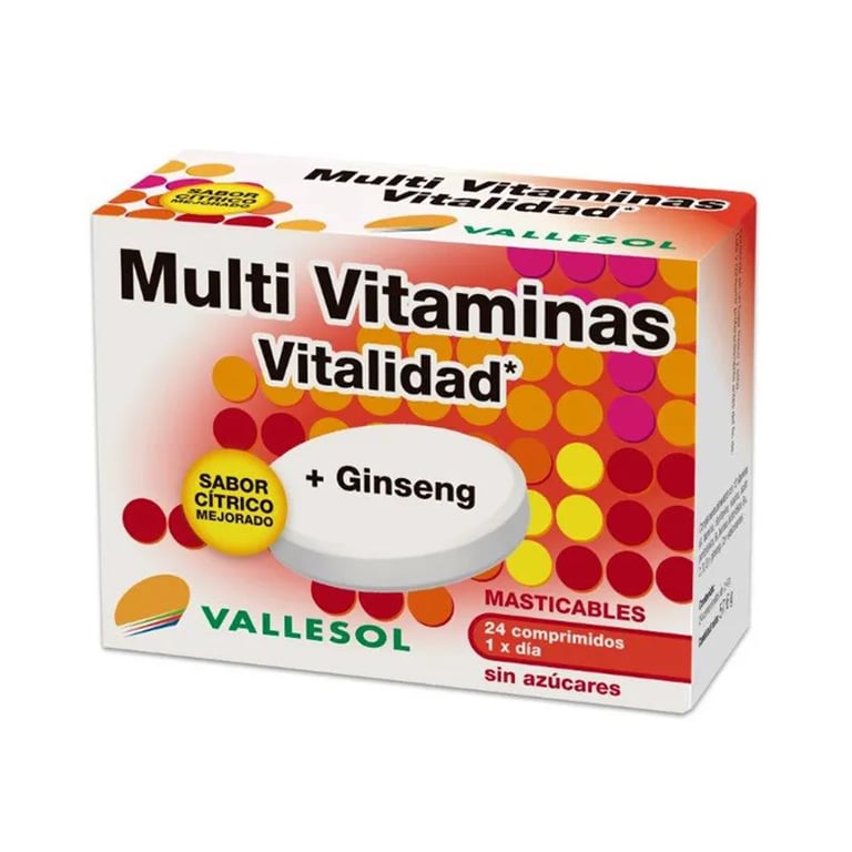 MultiVitaminas Vitalidad + Ginseng