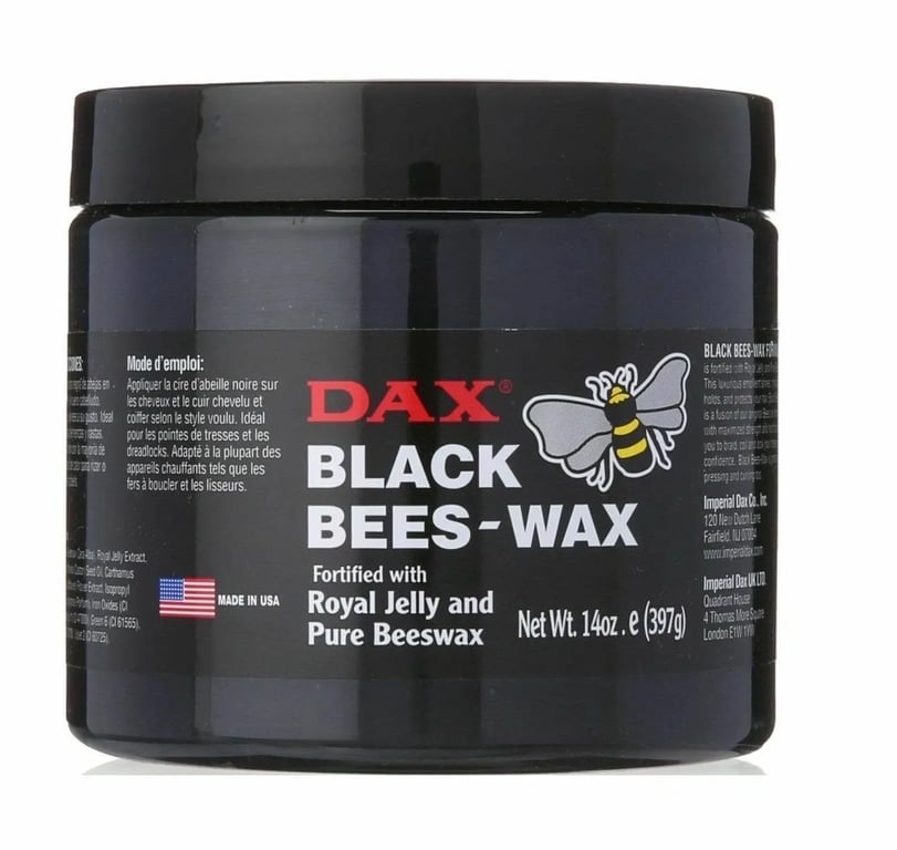 Black Bees Wax Fortified With Royal Jelly Pure Beeswax Cera