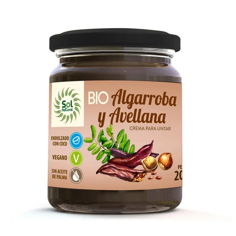 Crema Di Carruba E Nocciole Bio