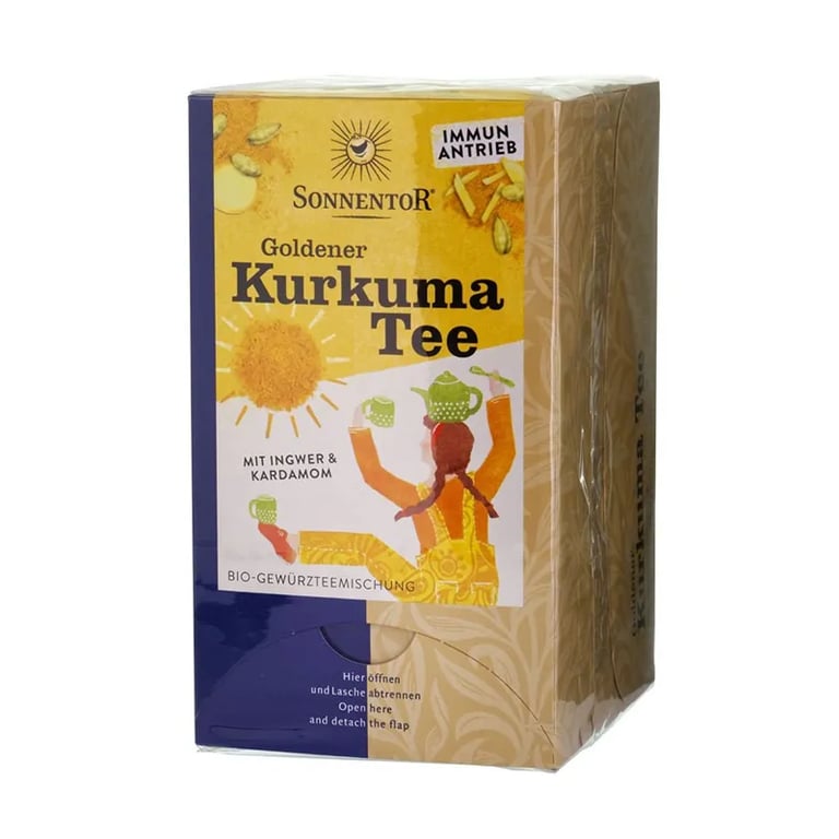 INFUSIÓN TÉ CÚRCUMA DORADA BIO