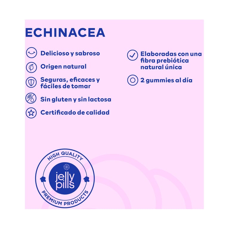 Echinacea Gummies 70 Uds de Jelly Pills