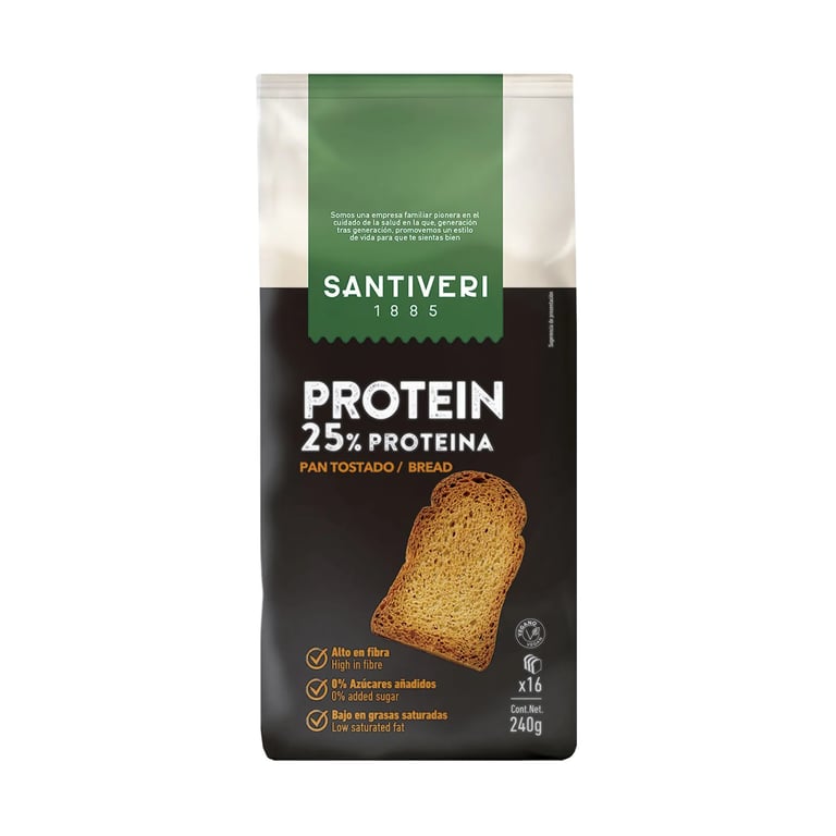 Pan Tostado Proteico