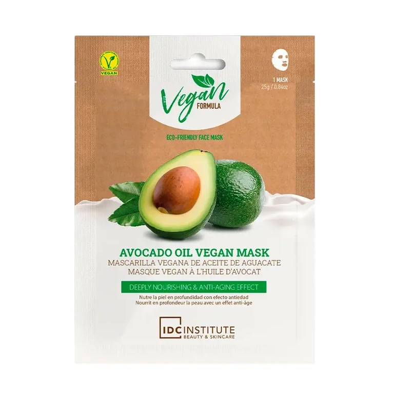 Avocado Oil Vegan Mask Deeply Nourishing & Anti-Aging Effect