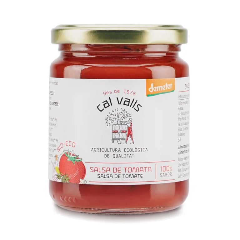 SALSA DE TOMATE ECOLÓGICA