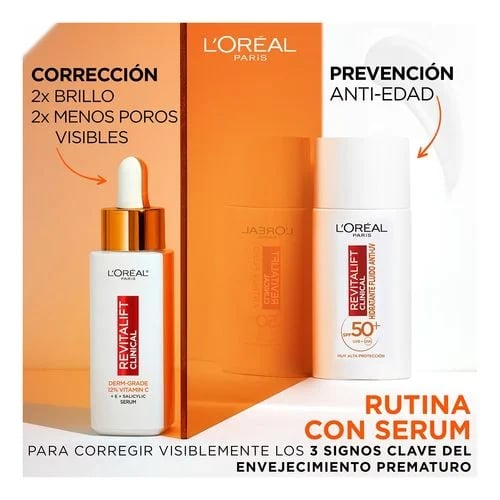 Revitalift Clinical Feuchtigkeitsfluid LSF50+ 50 ml von L'Oreal Paris