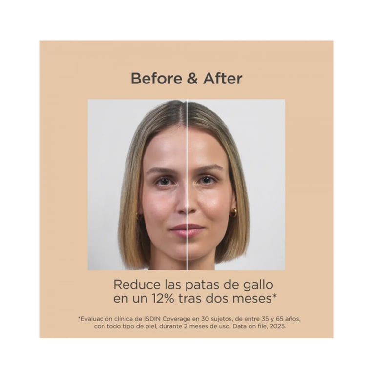 Coverage SPF50+ Pearl 30g de Isdin