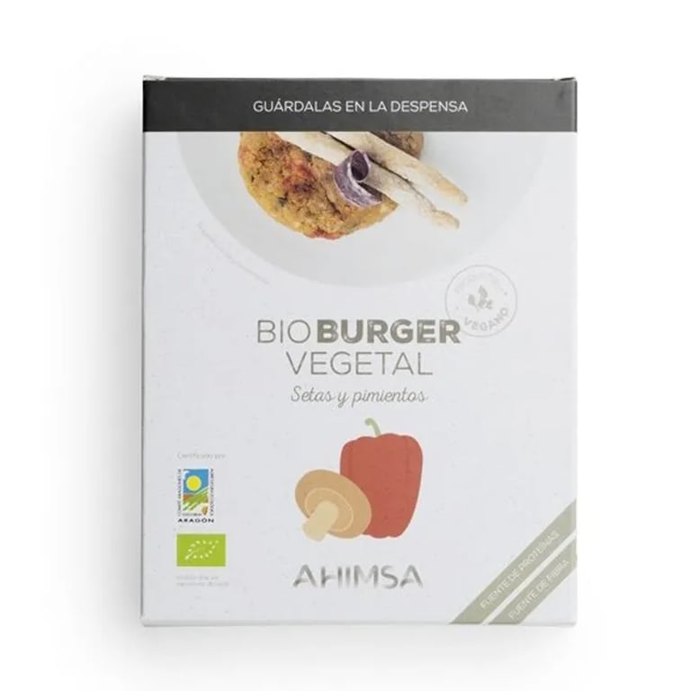 BURGUER VEGETAL SETAS PIMIENTOS BIO