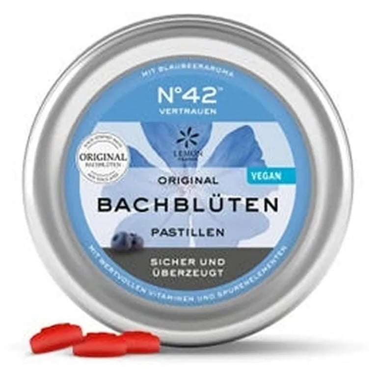 Pastillas Flores De Bach N.42 SOS Valor Seguridad