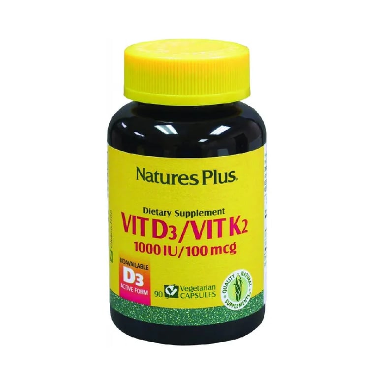 Vitamina D3 1000 ui + Vitamina K2 100 ug
