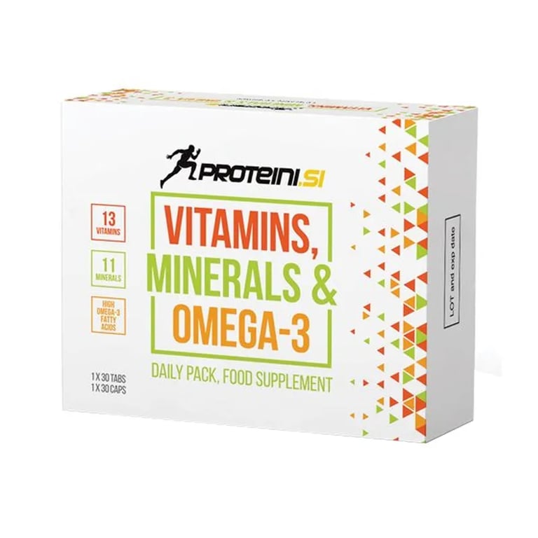 Vitamins, Minerals Y Omega 3