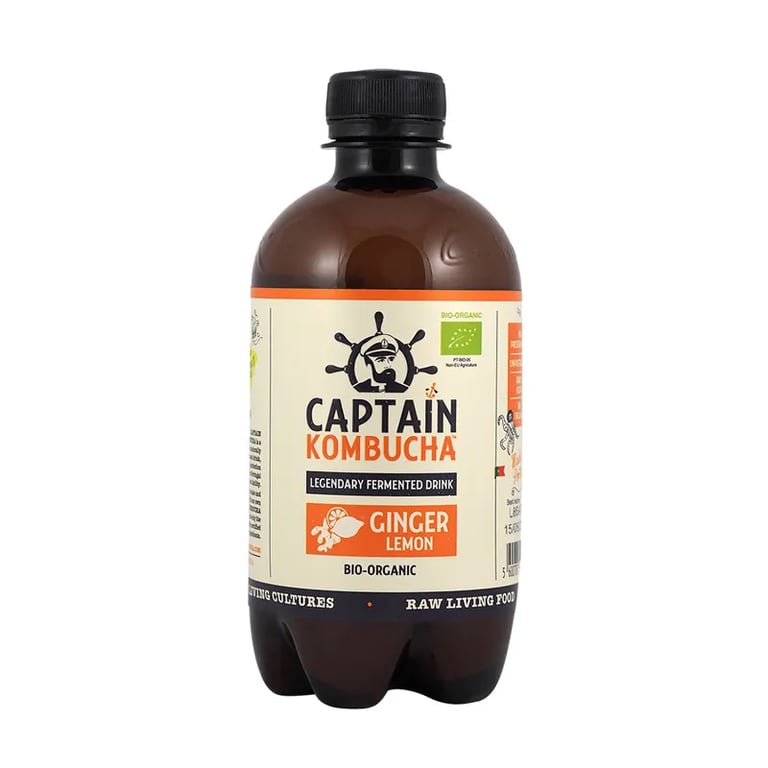 TÉ KOMBUCHA BIO-ORGÁNICO GINGER LEMON