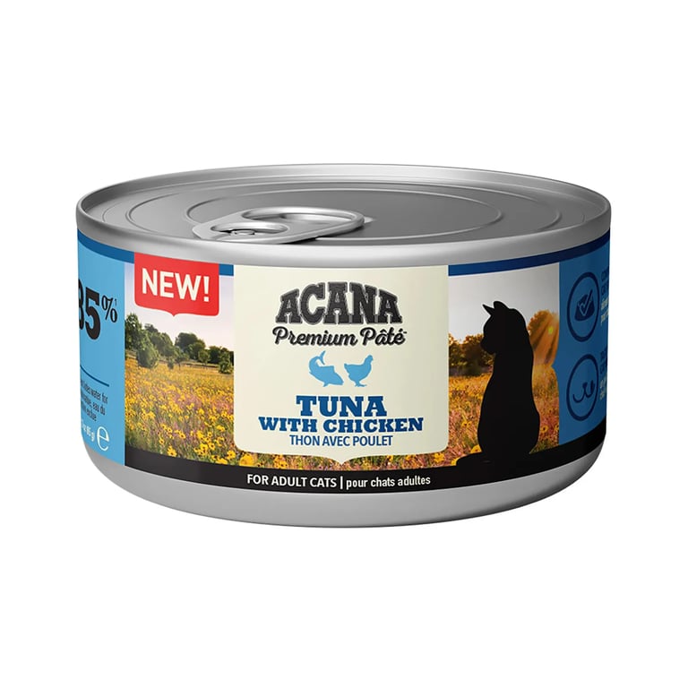 Acana Premium Pâté Thon et Poulet