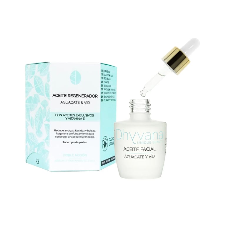 Aceite Regenerador Aguacate Y Vid