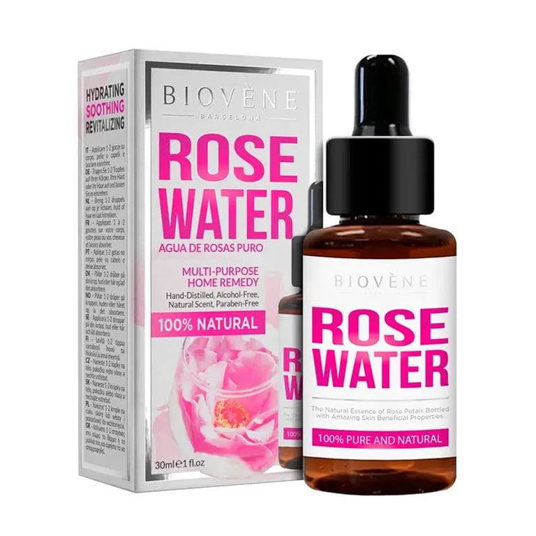 Rose Water Pure And Natural Multi-Purpose Home Remedy