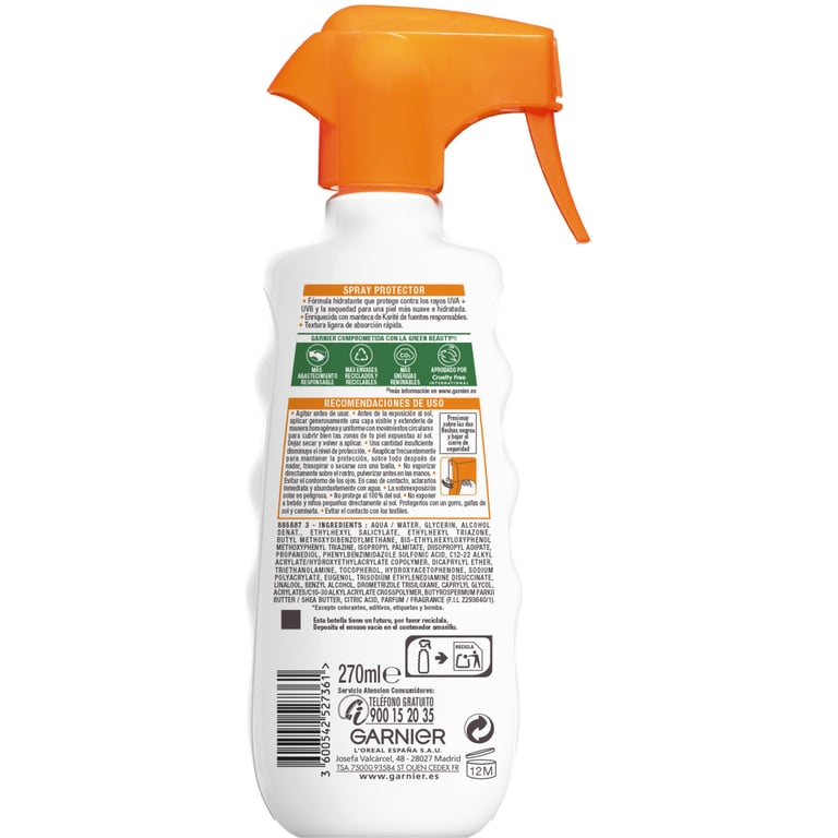 Hydra 24 Protect Spray Visage Et Corps SPF50+ 270 ml de Delial