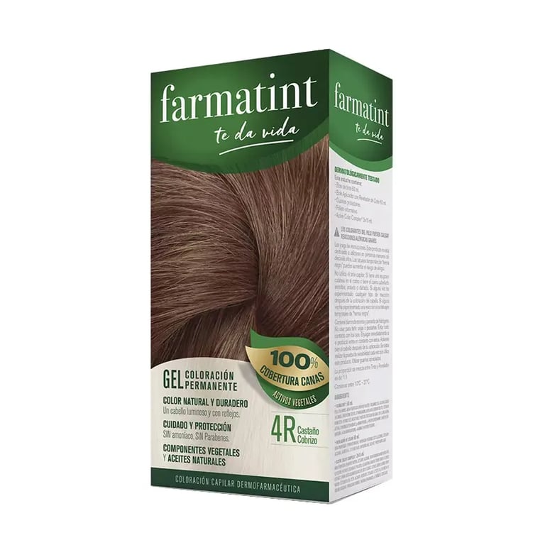 Farmatint Gel N4R kastanjebruin koper