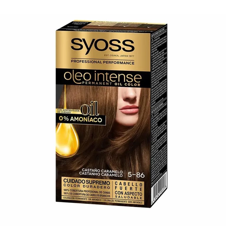 Oleo Intense Tinta Senza Ammoniaca #5.86 Castano Caramello