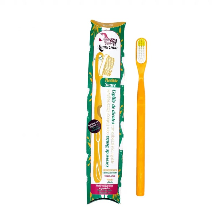 Brosse À Dents Rechargeable Médium Jaune
