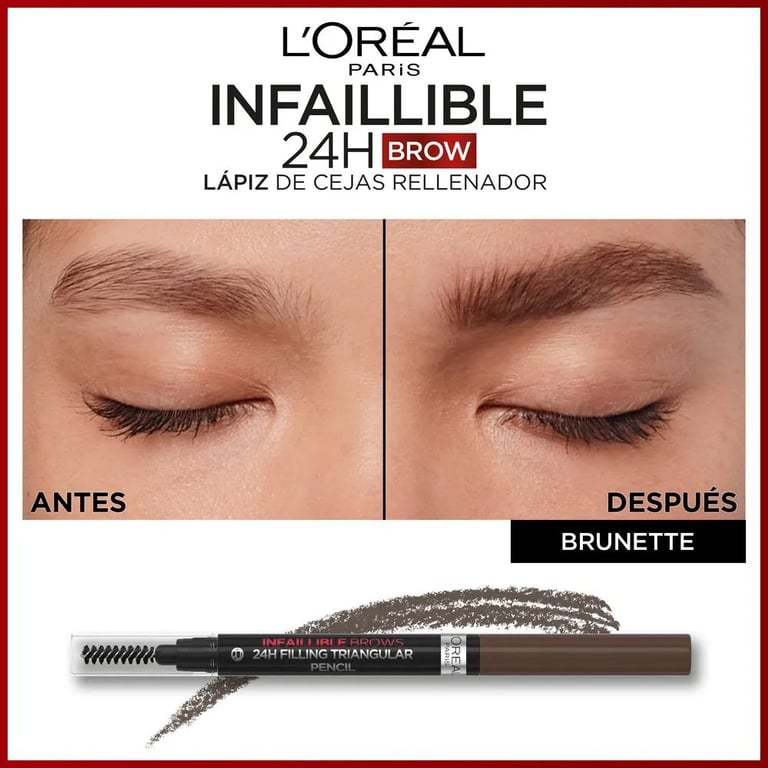 Infalible Brow Augenbrauenfüllstift #3.0 Brunette von L'Oreal Make Up