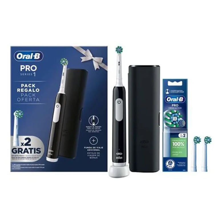 Oral-B Vitality Pro 1 Spazzolino + 2 Ricambi